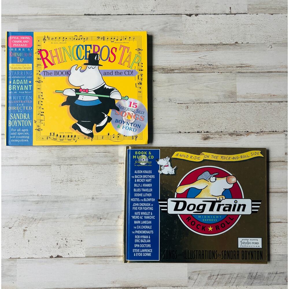 Dog Train Midnight Express Rock and Roll Lot by Sandra Boynton